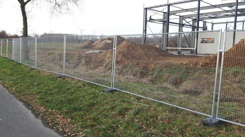 10x Bauzaun 34m Absperrung Mobilzaun Feld 3,5x2m Bauzäune Gitter Wildzaun Weidezaun Weidegitter